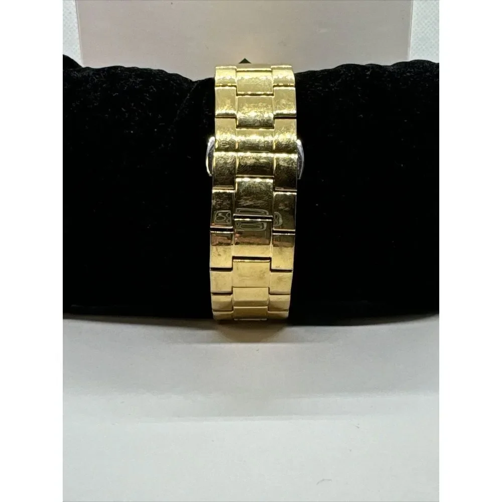 Kate Spade Seaport Grand 0030 Women's Gold Analog Dial Quartz Wrist Watch JNA143
